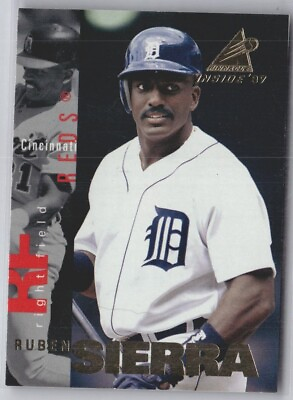 #ad 1997 Pinnacle Inside Baseball Card #21 Ruben Sierra $1.99