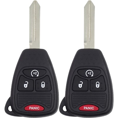 #ad 2x New Keyless Remote Key Fob Replacement For Dodge Jeep OHT692427AA OHT692713AA $23.59