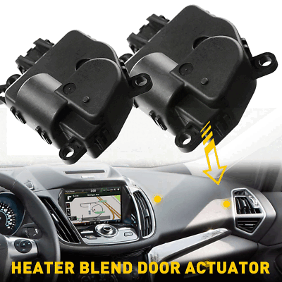 #ad 2 Fits 2010 2014 Ford F 150 AC AC Heater Blend Door Actuator Air Door Actuator $25.64