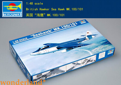 #ad Trumpeter 02827 1 48 Scale Hawker Sea Hawk Mk.100 101 Plastic model $34.94