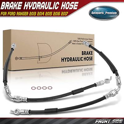 #ad 2x Front Left amp; Right Brake Hydraulic Hose for Ford Ranger 13 17 2.2L 2.5L 3.2L $35.99