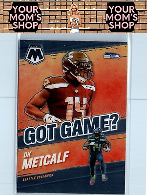 #ad 2021 Panini Mosaic #GG 16 DK Metcalf Got Game? $1.99