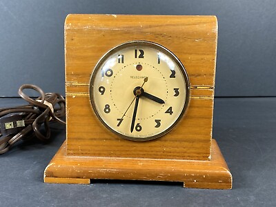 #ad Telechron Art Deco Clock $24.99