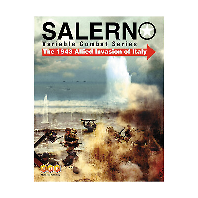 #ad Multiman Wargame Salerno The 1943 Allied Invasion of Italy Box NM $20.00
