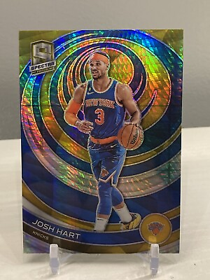 #ad 2023 24 Spectra Basketball No. 111 Josh Hart Gold 9 10 rare 🏀 Bonus cards $35.00