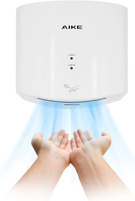 #ad Air Wiper Compact Hand Dryer 110V 1400W White With 2 Pin Plug Model AK2630 $154.99