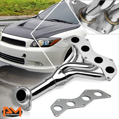 #ad For 05 10 Scion tC 2.4 4CYL VVT I 2AZ FE Stainless Steel Exhaust Header Manifold $80.89