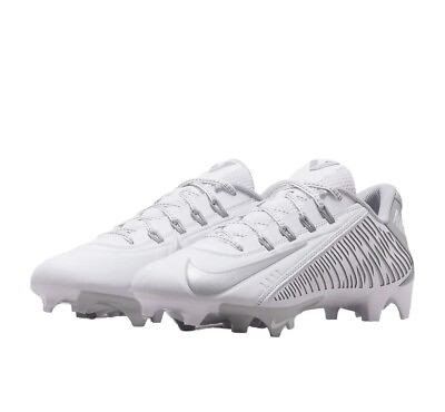 #ad Nike Vapor Edge 360 VC White Metallic Silver Football Cleats NEW Mens Size 13 $74.95