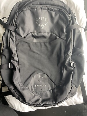 #ad OSPREY NEBULA 34L Backpack Discontinued Large 17 Inch Laptop Version in Black $115.00