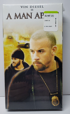 #ad A Man Apart VHS 2003 Vin Diesel Factory Sealed $5.59