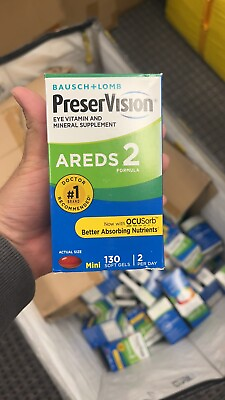#ad NEW BOTTLES PreserVision Areds 2 130 MINI Softgels **EXP:10 2024 $15.99