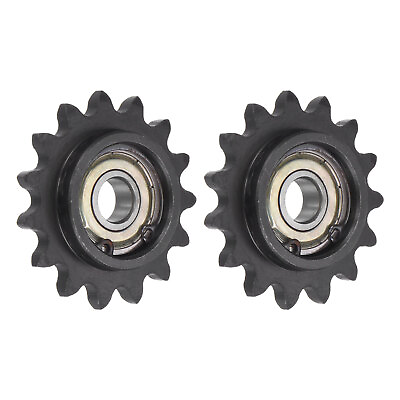 #ad 2Pcs #35 Chain Idler Sprocket 10mm Bore 3 8quot; Pitch 15 Tooth Sprocket Tensioner $21.34