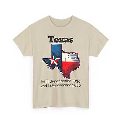 #ad T shirt Texas Independence Secede Freedom Choose Color Free Shipping Included $16.20