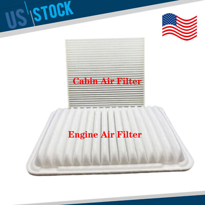 #ad CABIN amp; AIR FILTER COMBO FOR TOYOTA CAMRY 2.5L 2.4L ENGINE 2007 2017 17801 0H050 $10.70