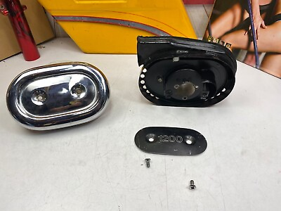 #ad 🔥Early Harley 1200 Sportster Air Cleaner Back Plate amp; Top Cover🔥 $69.95