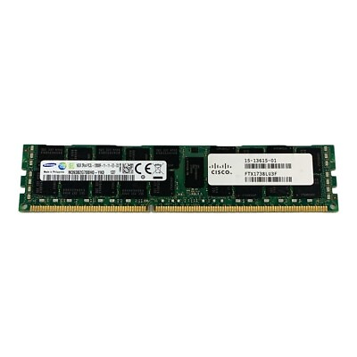 #ad Samsung Cisco 16GB 2Rx4 PC3L 12800R DDR3 1600 1.35V ECC REG Server Memory RAM $8.19