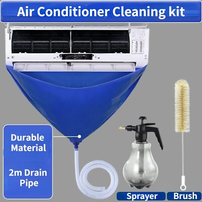 #ad Air Conditioner Cleaning Bag Waterproof Drain for Washing Air Conditioning Water $20.83