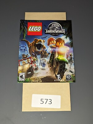 #ad Lego Jurassic World PS4 Sony Playstation 4 **MANUAL ONLY** C $4.99