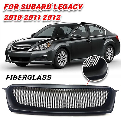 #ad For Subaru Legacy 2010 2012 2011 Front Bumper Grille Mesh Fiberglass $135.20