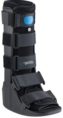 #ad NEW United Ortho Air Stabilizer Ankle Walking Foot Brace Boot Small $31.19