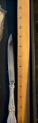 #ad 1 TOWLE OLD COLONIAL STERLING SILVER TRUE DINNER KNIVES 9 1 2quot; BIDDING I W 8 AV $45.00