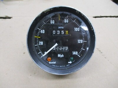 #ad Vintage Jaguar Smiths UK England Speedometer 140 MPH SN6171 14 $80.00
