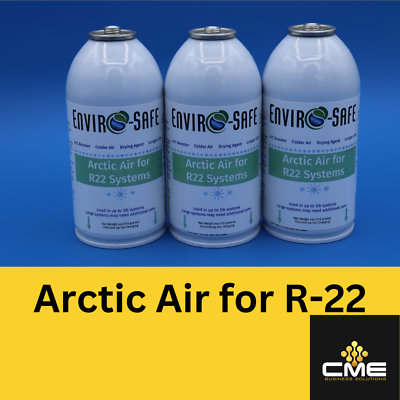 #ad Arctic Air for R22 AC GET COLDER AIR Envirosafe 3 cans $69.99