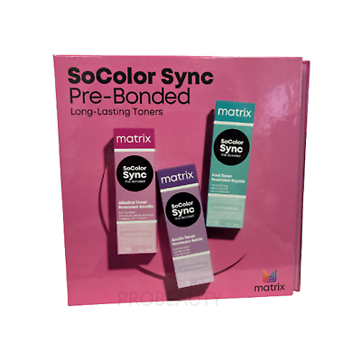 #ad Matrix SoColor Sync Pre Bonded Long Lasting Toners Swatch Book Binder $49.99
