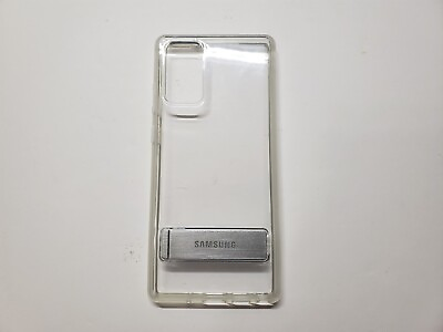 #ad Samsung Clear Standing Case for Galaxy Note20 Note 20 Smartphone EF JN980 $9.78