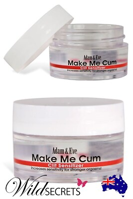 #ad NEW Adam and Eve Make Me Cum Clitoral Sensitising Cream 15ml Wild Secrets AU $6.99