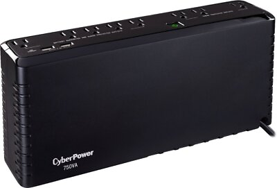 #ad CyberPower SL750U R 750VA 375W Slim Standby UPS Certified Refurbished $66.99