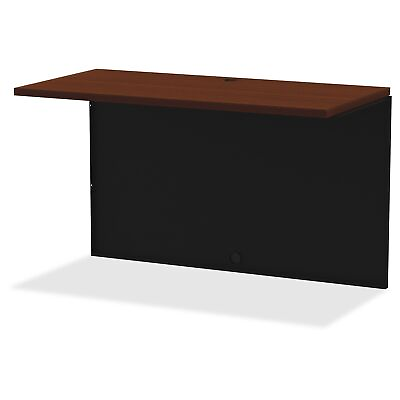 #ad Lorell Walnut Laminate Comm. Steel Desk Series 48quot; X 24quot; Top Material: $193.84