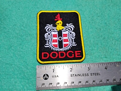 #ad Mopar Dodge Shield Chrysler Corporation Service Parts Dealer Uniform Patch $13.00