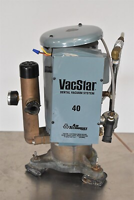 Air Techniques VacStar 40 Dental Vacuum Pump System Operatory Suction Unit $910.00