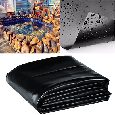 #ad 29x20ft Waterproof HDPE Pond Liner Pond Liners Fish Liner Gardens Landscaping US $55.09