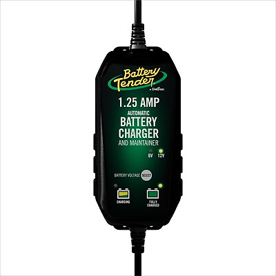 #ad Battery Tender 6V 12V 1.25 AMP Selectable Battery Charger $59.95