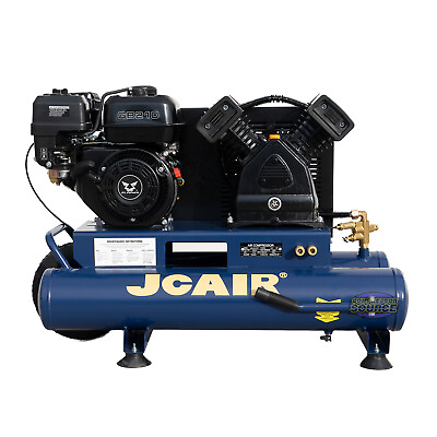 #ad 10 Gallon Wheelbarrow Air Compressor 12.5 CFM w Gas Engine JCB 6508G 6538T $1299.99