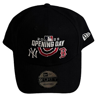 #ad New Yankees New Era 9Forty Adjustable 2022 MLB Opening Day Yankees vs. Red Sox $29.99