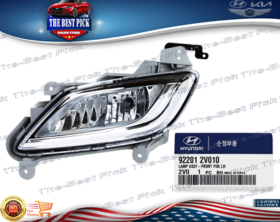 #ad ⭐GENUINE⭐Front Fog Light Lamp LEFT Side Hyundai Veloster BASE 2012 17 922012V010 $84.10