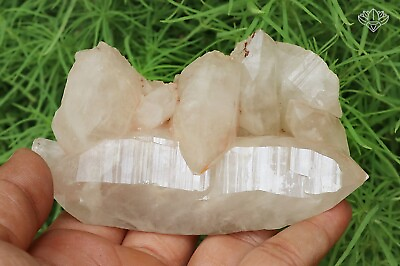 #ad Amezing Natural Healing Crystal Lemurian White Himalayan Crystal 255gm Specimen $36.32