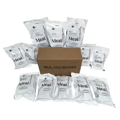 #ad #ad Cold Weather Military MRE Case 12 Meals JAN 2024 or later INSP Date $145.00