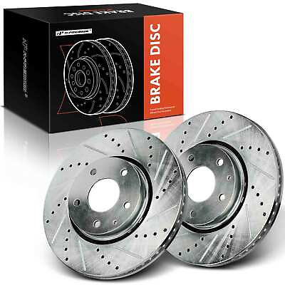 #ad 2x Drilled Brake Rotors Front Side for Mazda CX 5 16 21 6 19 21 L4 2.0L L4 2.5L $131.99