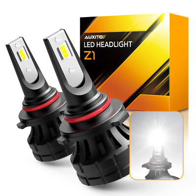#ad 2x 20000LM LED Headlight Bulbs 9005 HB3 White High Low Beam 6000K LED Light GBP 23.99