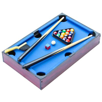 #ad IFOYO Mini Table Top Pool Billiards Table with 15 Colored Balls 1 Cue Ball... $59.09