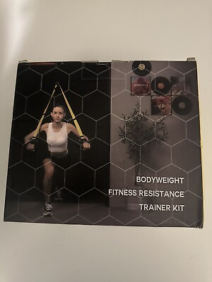 #ad Moulyan Bodyweight Resistance Training StrapsSuspension Orange $19.99