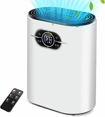 Dehumidifier Portable and Ultra Quiet with Automatic Defrosting for Home 1200ML $39.99