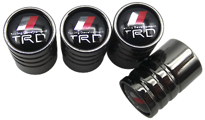 #ad 4x TRD Racing Development Tire Valve Stem Caps For Car Truck Universal Fitting $7.84