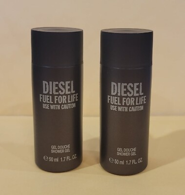 #ad *LOT OF 2* DIESEL FUEL FOR LIFE for Men 1.7 oz 50 ml Shower Gel NEW AS PICTURE $7.99