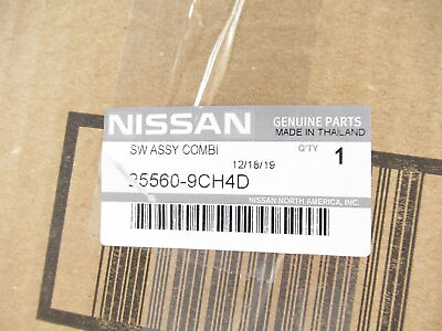 #ad Genuine OEM Nissan 25560 9CH4D Multi Function Switch Steering Wheel Clockspring $214.79