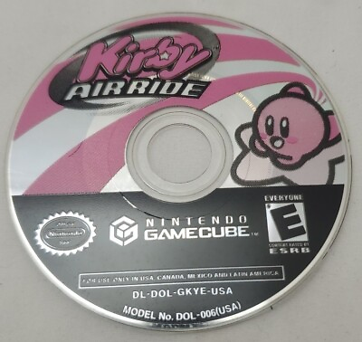 #ad Kirby Air Ride DOL 006 USA Nintendo GameCube 2003 Disc Only Tested amp; Works $74.95
